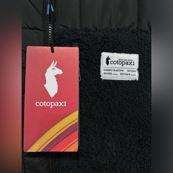 Cotopaxi Men's Large Trico Hybrid Vest Black NWT Insulated Synthetic Quilted - Picture 4 of 7